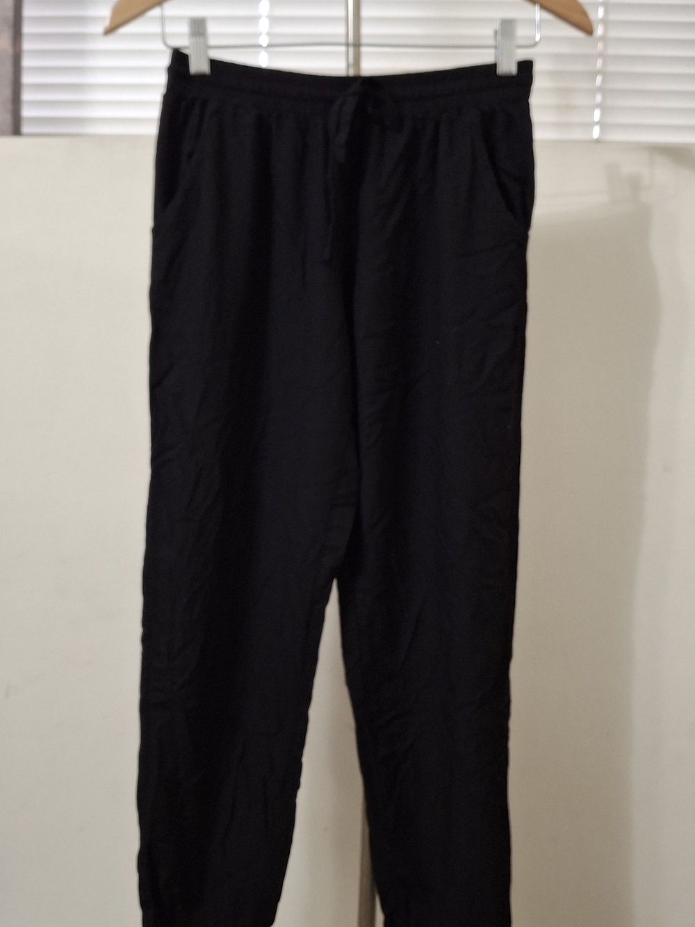 Ananda Bay Black Elastic Waist Jogger Pants (Size Small)